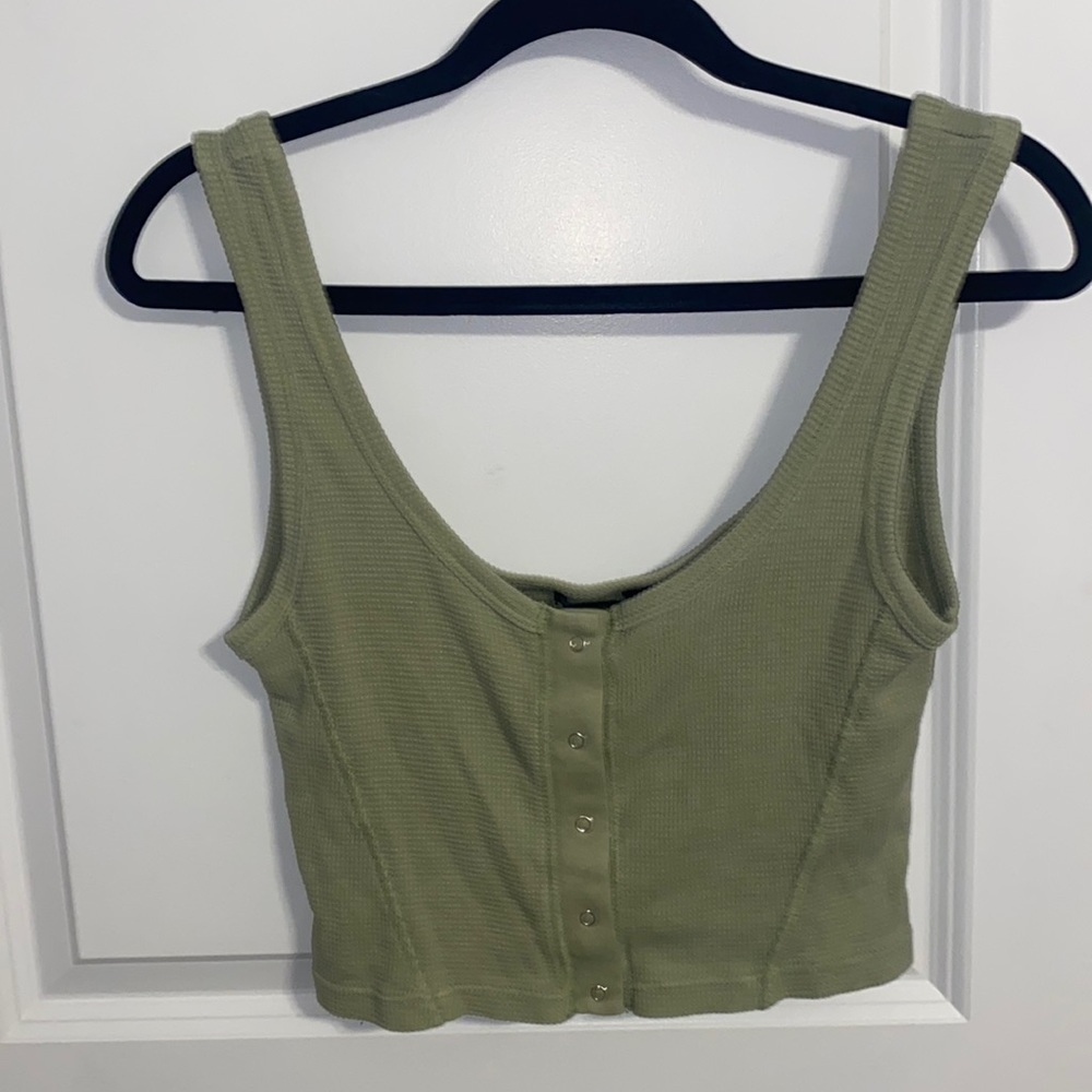 Cropped tank top